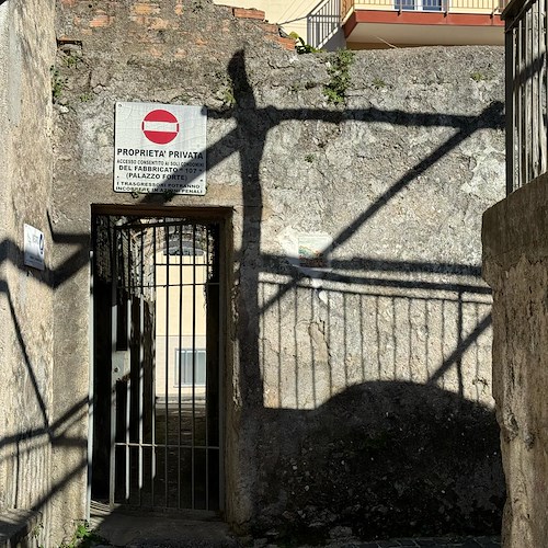 Palazzo Forte, accesso con strada privata<br />&copy; Massimiliano D'Uva