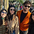 Erasmo Genzini si diverte con la famiglia al Gran Carnevale Maiorese