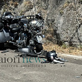Incidente a Maiori, moto a tre ruote si schianta contro la roccia a Erchie: feriti due turisti