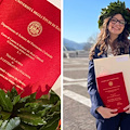 Sabrina Ferrara di Maiori si laurea all’Università di Salerno con una tesi su Montale e De Chirico