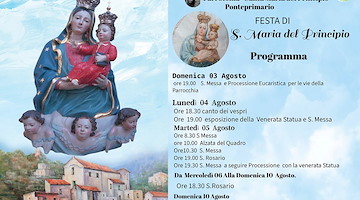 Maiori, la comunità di Ponteprimario onora la Madonna del Principio: fede, devozione e tradizione