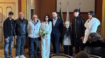 Maiori, stamattina la promessa di matrimonio di Sophie Liguori e Fabio Di Lieto
