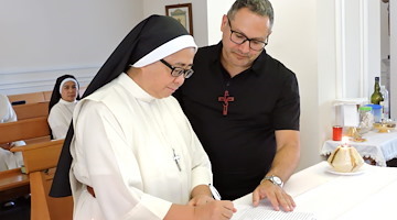 Suor Anselma German nuova Madre Generale delle Suore Domenicane Figlie del S. Rosario di Pompei
