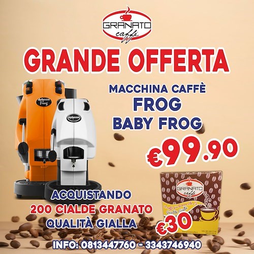 Vendita e noleggio MACCHINA PER CAFFE' FROG ARANCIO a Napoli - CDNapoli City