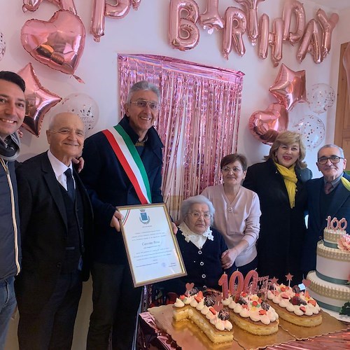 A Maiori Rosa Cascone è la seconda donna a compiere 100 anni nel 2022