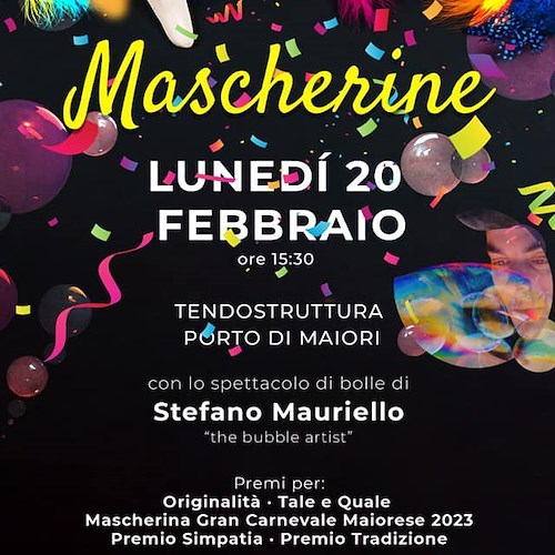 Al via il Gran Carnevale Maiorese: dal 16 al 26 febbraio tantissimi eventi intorno al tema "Earth"