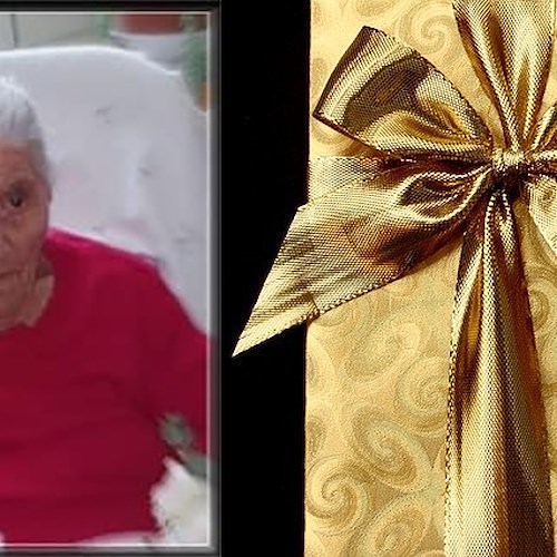 Auguri a nonna Anastasia, la donna più longeva di Tramonti 