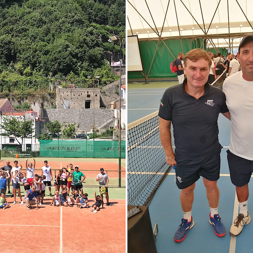 Avvicinare giovani al tennis: l'Istituto Rossellini di Maiori e Minori aderisce al progetto “Racchette in classe”