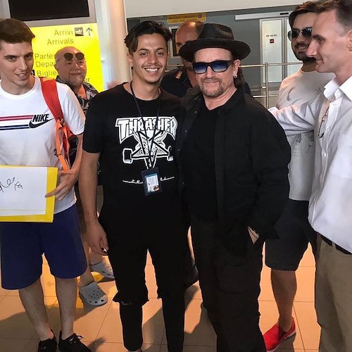 Bono Vox in Costiera Amalfitana, il leader degli U2 sceglie la Divina per le sue vacanze