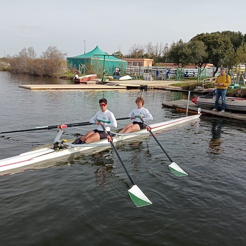 Canottaggio: la Canottieri Partenio si distingue alla Regata Nazionale di Sabaudia