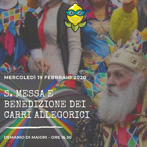 Carnevale di Maiori, 19 febbraio la benedizione dei carri allegorici al Demanio