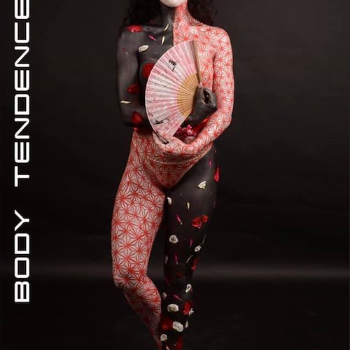 Con il suo bodypainting Alessia Salice di Maiori vince il Body Tendence dell’Aegyptia Fashion Lab a Milano