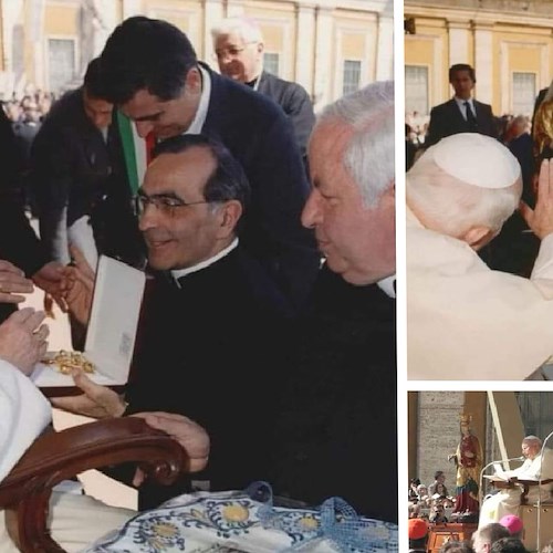 Diciannove anni fa l'udienza della città di Maiori con S. Giovanni Paolo II 