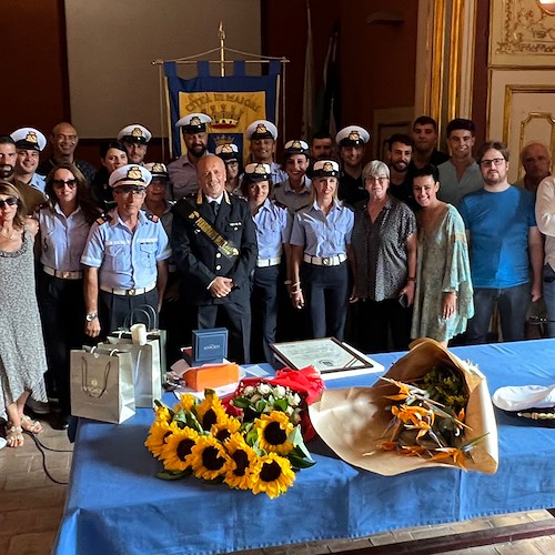 La Costa d'Amalfi saluta il Comandante Rivello<br />&copy; Massimiliano D'Uva