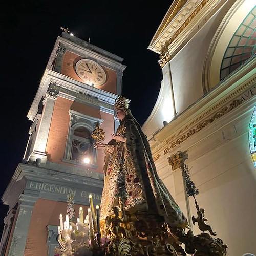 Festa Patronale, Don Vincenzo ringrazia i maioresi: «Tutto si è svolto in maniera impeccabile»