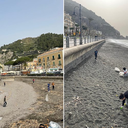 "Hiking the Amalfi Coast": impatto positivo sulle spiagge di Maiori e Minori /foto