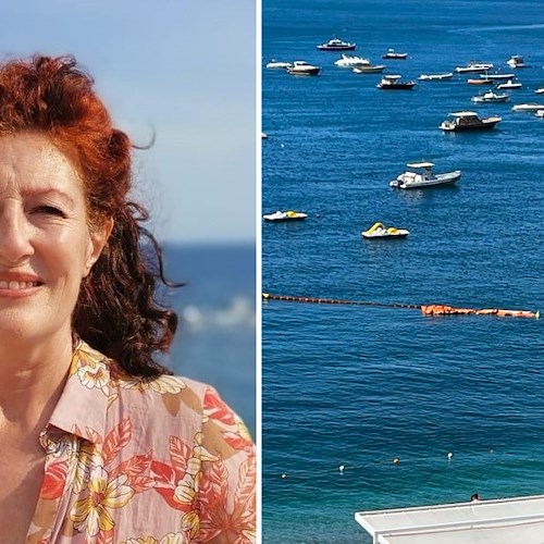 «Il mare di Maiori sporcato da rottura “serpentone” e scarichi abusivi», Elvira D’Amato chiede controlli