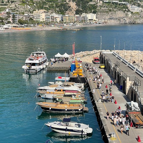 Il Porto turistico di Maiori compie 20 anni, Sindaco Capone cita Della Pietra: «È la più grande opera degli ultimi 100 anni»