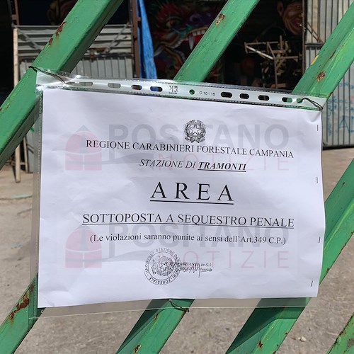 Illeciti in località Demanio: sequestrati capannoni del Comune 
