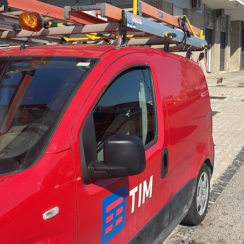 Tecnici TIM a Maiori<br />&copy; Massimiliano D'Uva
