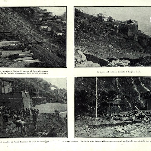 La devastante alluvione del 1924<br />&copy; Cava Storie