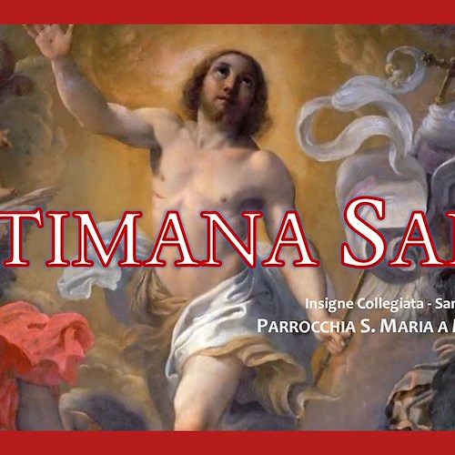 La Settimana Santa nella Parrocchia di S. Maria a Mare di Maiori è anche in diretta streaming /PROGRAMMA