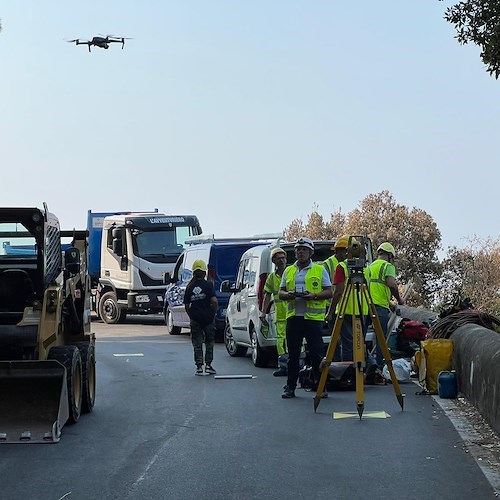 Lavori a Maiori, senso unico alternato nel weekend<br />&copy; Massimiliano D'Uva