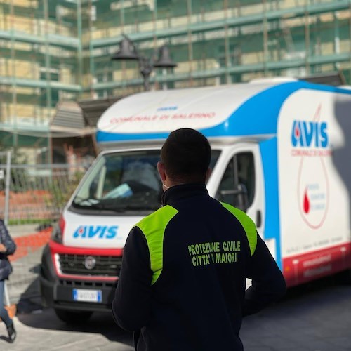 Maiori: 11 settembre autoemoteca AVIS torna al Porto per giornata dono sangue