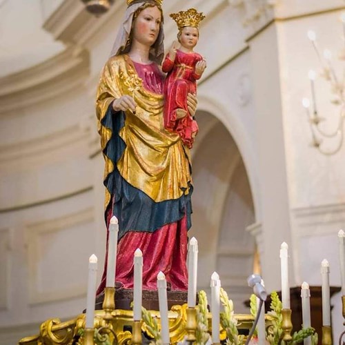 Maiori, 13 agosto 1769: 254 anni fa la solenne incoronazione di Santa Maria a Mare