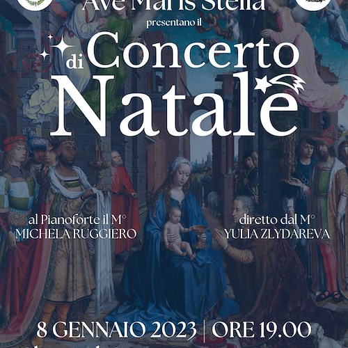 Maiori, 8 gennaio il concerto natalizio del Coro "Ave Maris Stella" nella Chiesa di San Francesco