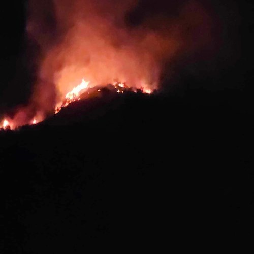 Incendio Maiori <br />&copy; Danilo Apicella