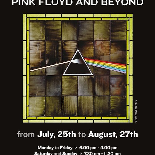 Maiori celebra i 50 anni dall’uscita di "The Dark Side of the Moon", 25 luglio un concerto inaugura la mostra “Pink Floyd and beyond” 