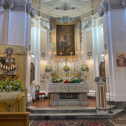Maiori celebra la festività della Cattedra di San Pietro Apostolo con l'accoglienza della Sacra reliquia