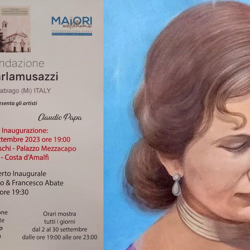 Maiori, dal 2 al 30 settembre la Collettiva d'arte di Luigi Mennella e Claudio Papa