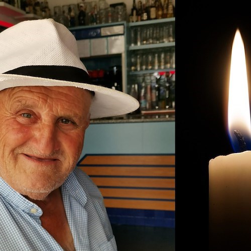 Maiori dice addio a Vittorio Santelia, storico gestore del Caffè del Mar