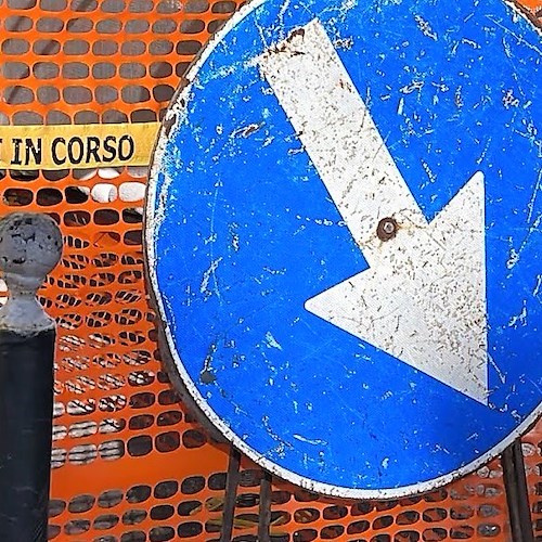 Maiori, dopo gli scavi il ripristino del manto stradale: Open Fiber al lavoro dal 25 al 28 luglio