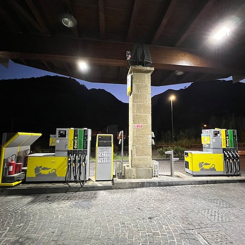 Maiori Eni Station: esauriti tutti i carburanti. Domattina i rifornimenti