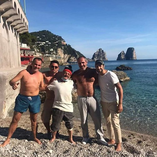 Maiori: Ferdinando è stato ritrovato al largo di Capri, sta bene