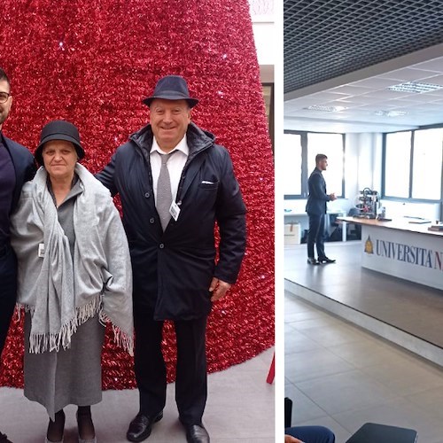 Maiori, laurea magistrale in Ingegneria meccanica per Giovanni D’Amato