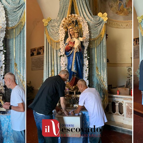Maiori, nel giorno del suo 87esimo compleanno Filippo Civale festeggia al Santuario della Madonna Avvocata /foto /video