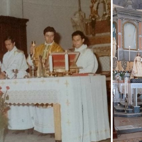 Maiori, oggi 49esimo anniversario ordinazione Sacerdotale di Don Nicola Mammato