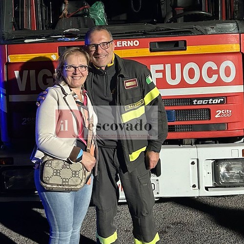 Maiori saluta il capo reparto dei Vigili del Fuoco Salvatore Capone: va in pensione dopo una vita al servizio degli altri