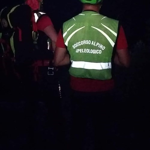 Maiori, turista disperso su Monte Sant’Angelo. Soccorso dal CNSAS e dal Nucleo di Protezione Civile