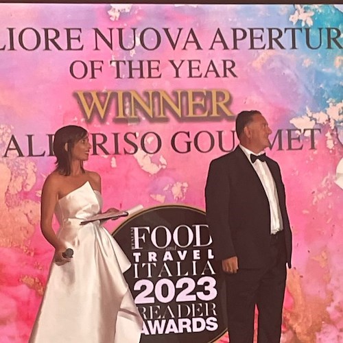 Sal De Riso Gourmet premiato come Migliore nuova apertura