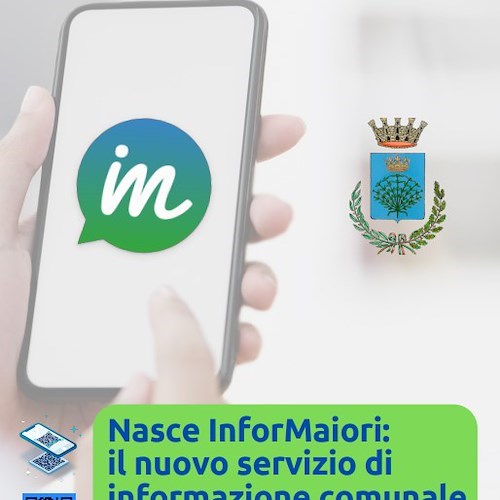 Nasce “InforMaiori”, servizio di informazione comunale via WhatsApp /COME FUNZIONA E COME ISCRIVERSI