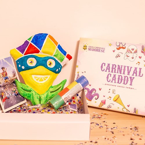 Nonostante tutto… è Carnevale, a Maiori il Comune dona una "Carnival Caddy" a tutti i bambini