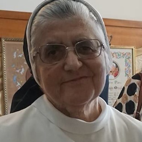 Si è spenta a Cosenza Suor Mariarosaria Vitagliano, domani i funerali a Maiori 