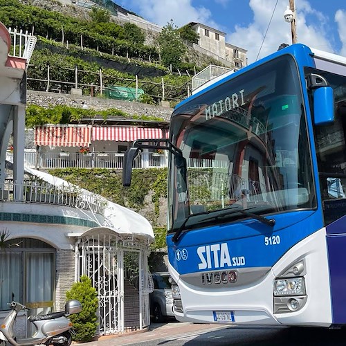 Trasporto pubblico, Sita istituisce due "coincidenze" a Maiori per i pendolari di Tramonti diretti ad Amalfi