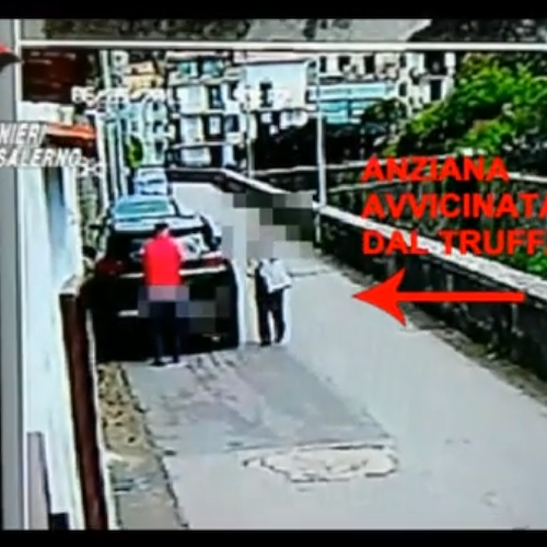 Truffa ad anziana di Maiori, Carabinieri incastrano ladro grazie alle telecamere