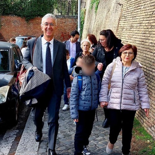 Una giornata indimenticabile per i bambini di Maiori in visita da Papa Francesco
